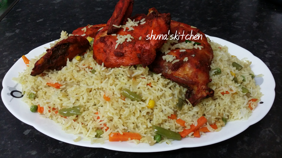 SPICY  MIXED VEGETABLES RICE 